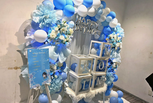 ROOKEY♡ROOKEYS 星奈りのん様の生誕祭祝い連結アーチ @SHIBUYA DESEO