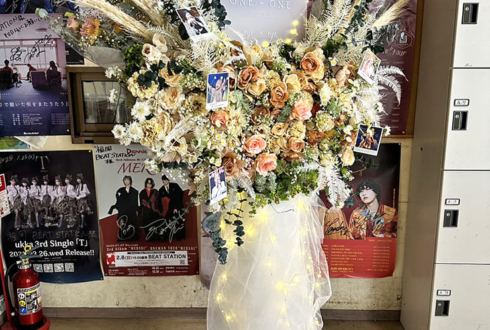 acane様のライブ公演祝いフラスタ @福岡BEAT STATION