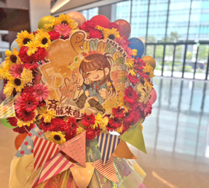 斉藤朱夏様のライブ公演祝いフラスタ @KT Zepp Yokohama