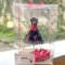 御莉姫様の #V_UTAMATSURI_LIVE 出演祝い花 衣装再現プリザーブドフラワーミニトルソーアレンジ @豊洲PIT