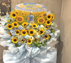 Lumi→A 佐々木優佳里様の生誕祭祝いフラスタ&花束 @GT LIVE TOKYO