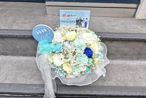 うらうらくらげ様の初ライブ公演祝い花 @赤坂navey floor