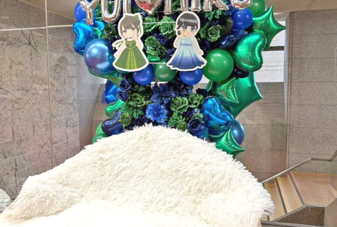 ラフ×ラフ 高梨結様 藤崎未来様の生誕祭祝いフラスタ&花束 @TOKYO FM HALL