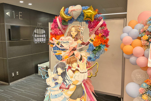 ClariS様のライブ公演祝いリースフラスタ @オリックス劇場