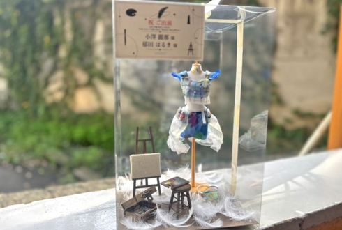 小澤麗那様 郁田はるき様の #シャニマスソロライブMSP 出演祝い花 衣装再現プリザーブドフラワーミニトルソーアレンジ @京王アリーナTOKYO
