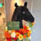 クレームドール号の戸塚記念（SI）優勝祝勝会開催祝い馬再現フラスタ @某所