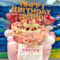 涼本あきほ様のBDイベント開催祝いバースデーケーキフラスタ @日本工学院専門学校蒲田キャンパス 片柳記念ホール