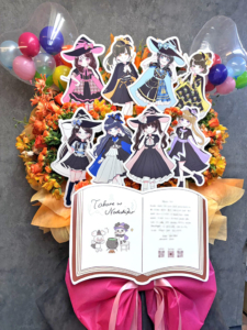 高嶺のなでしこ様の #ハニフェス2026 出演祝いフラスタ @Shibuya LOVEZ