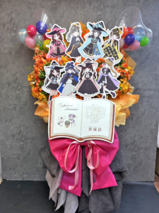 高嶺のなでしこ様の #ハニフェス2026 出演祝いフラスタ @Shibuya LOVEZ