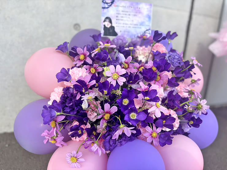 乃木坂46 川﨑桜様のリアルミーグリ開催祝い花 @幕張メッセ